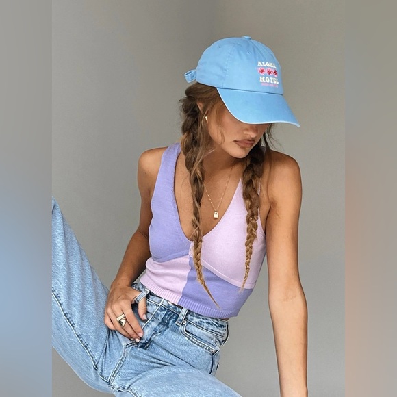 NWT Princess Polly Faiyaz Top in Purple/Lilac - Picture 8 of 13